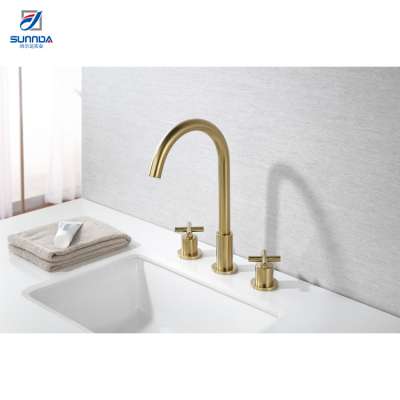 Wholesale New Design Antique Chrome Brass  Single Handle Bibcock Bathroom Steel Basin Sink  Faucet From China Factory